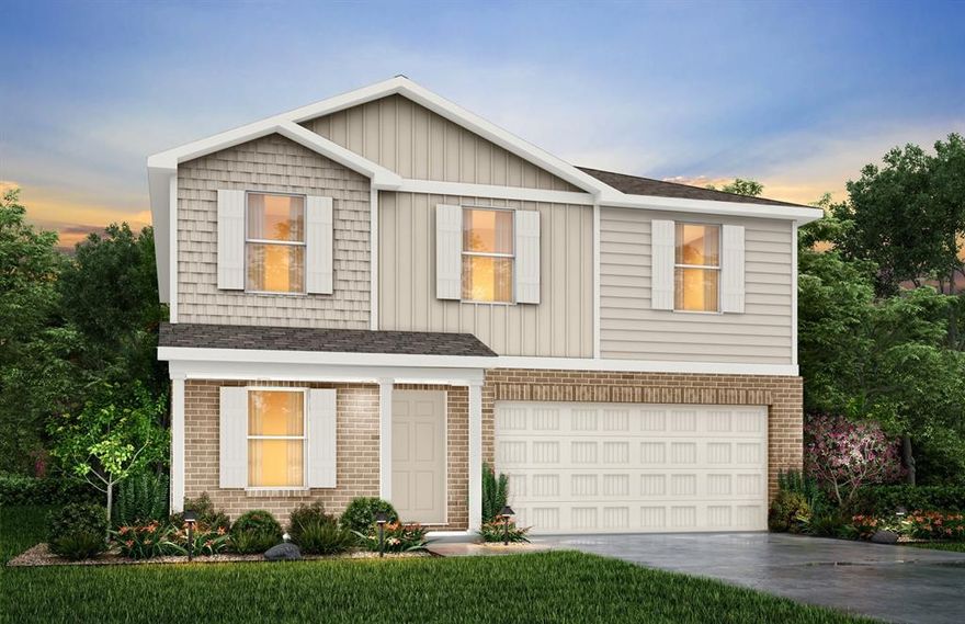 MLS# 21095456 - Built by NHC - Ready Now! ~ The Harrison plan  is part of our Liberty Series and boasts 4 beds & 2.5 baths with a car garage and over 2200 sq.ft. With a loft and a flex room. Check out this incredibly flexible plan today!