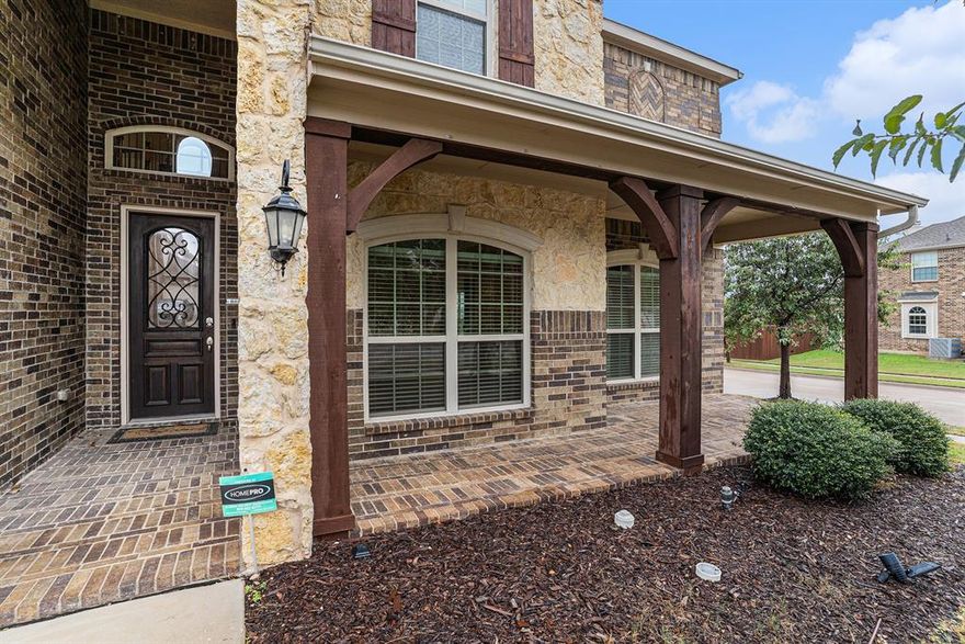 Welcome to this stunning 5-bedroom, 4-bathroom home located in Fort Worth, Texas, within the highly rated Eagle Mountain–Saginaw School District. The spacious layout offers a primary suite conveniently located on the first floor. The primary suite features an oversized walk-in closet and a large bathroom.

The first floor also includes a large office that can easily serve as an additional bedroom, a formal dining room, a formal living area, and a main living room that flows seamlessly into the eat-in kitchen—ideal for family gatherings and entertaining guests.

Step outside to enjoy a covered, screened-in porch overlooking the in-ground pool. Upstairs, you will find four additional bedrooms, another living area, and a spacious theatre room, offering plenty of space for family or guests.

This home combines generous living space, and thoughtful design.