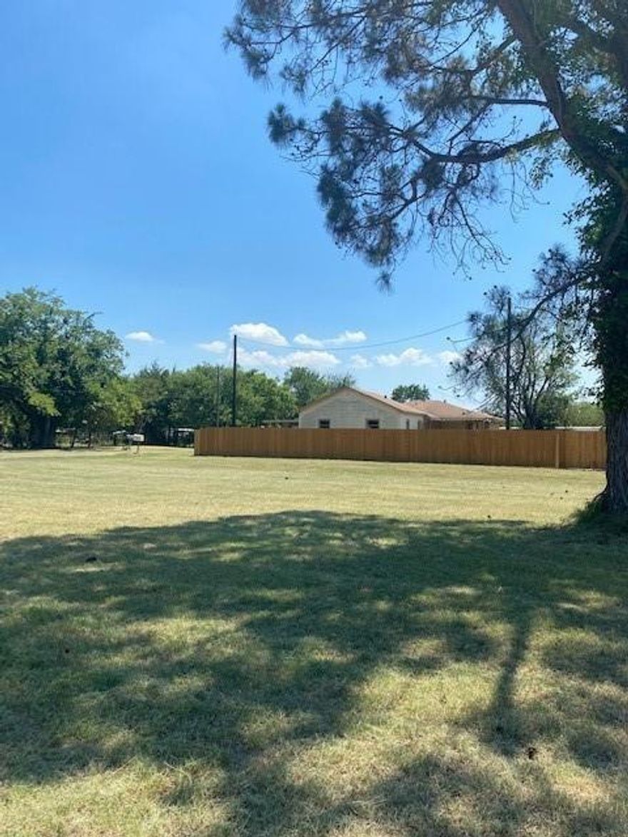 Residential lot ready to be built on. Dirt work has already been done. We have a set of approved plans with the city.