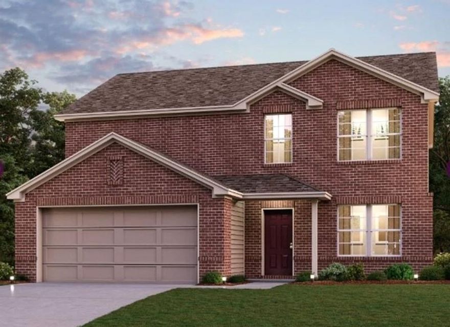 For a modern floor plan designed with you in mind, the Gardner is a great fit. This five-bedroom plan offers an open main floor with a great room, a dining area, and a well-equipped kitchen with a wraparound counter and a built-in pantry. You’ll also find a bedroom on this floor. The four remaining bedrooms are upstairs, including a lavish owner’s suite with a walk-in closet and a private bath with dual sinks and walk-in shower. Includes a 2-bay garage! Courtland Place offers something for everyone in a prime location near shopping, dining, and more! Est. December completion!
