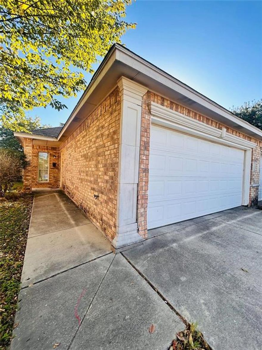 Beautiful 3-bedroom, 2-bath home featuring warm wood flooring, an open-concept layout, and tasteful finishes throughout. The kitchen offers ample cabinetry and counter space, ideal for daily use and entertaining. The spacious primary bedroom includes plantation shutters and a private retreat feel. Enjoy the fenced backyard with a covered patio, perfect for outdoor gatherings, plus mature shade trees, all situated on a quiet cul-de-sac. Schedule your showing today. There is a $60 nonrefundable application fee per adult. We never advertise on FB Marketplace or Next Door!