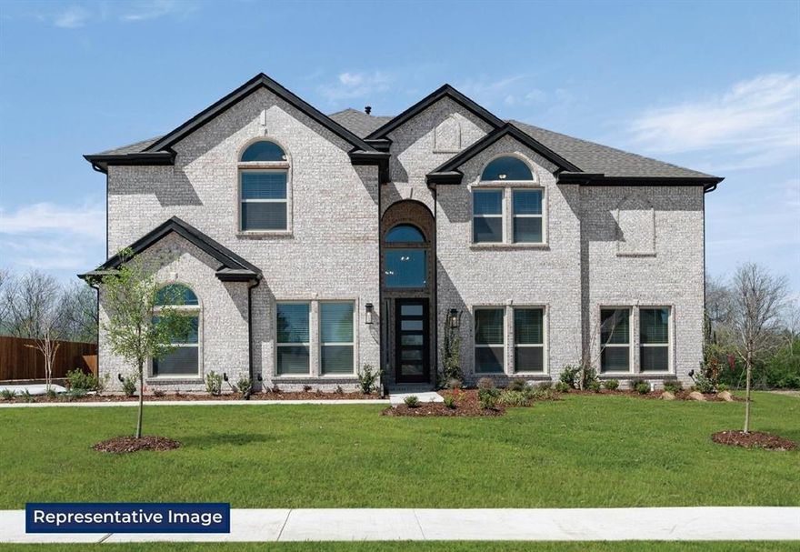 MLS# 21219015 - Built by First Texas Homes - Apr 2026 completion! ~ Discover this stunning brick two-story home on an oversized lot, offering 4,307 sq ft of luxurious living space. Featuring 4 bedrooms—including two primary suites, one on each floor—4.5 baths, and a spacious 3-car garage, this home is designed for comfort and versatility. Enjoy elegant wood floors, a gourmet kitchen with granite countertops, double oven, 5-burner cooktop, and a walk-in pantry. Entertain in the gameroom and media room, or relax outdoors with full sod, gutters, and a sprinkler system. Schedule your tour today—this exceptional home won’t last long!