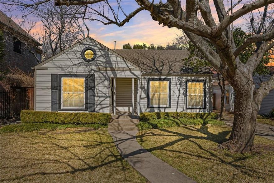 Refined Craftsman Living Steps from Lower Greenville & Tietze Park
Experience the perfect blend of historic integrity and modern luxury in this Craftsman home. Fall in love with this gorgeous Craftsman gem, where classic 1940s architecture meets 2026’s most sought-after conveniences. The residence features original hardwood floors and a flexible private executive home office or sunroom that transitions seamlessly from either bedroom. The heart of the home is an open-concept kitchen featuring premium granite countertops and a functional butcher-top island, and updated appliances. The secondary living area that opens through French doors to an expansive wood deck—your private oasis for outdoor hosting. Retreat to a primary suite that rivals new luxury builds, featuring a custom-organized closet and a contemporary spa-like bath with a walk-in glass shower. Located just four blocks from the vibrant nightlife and dining Lower Greenville corridor and minutes from Lakewood Shops and Knox-Henderson, this home offers an unparalleled urban lifestyle with the tranquility of Tietze Park directly across the street. With Trader Joe's and neighborhood staples like Lakewood Country Club and Mockingbird Station just a short distance away, you are perfectly positioned at the intersection of Dallas’ most iconic districts, Knox-Henderson, City Place, SMU University and North Park Center.