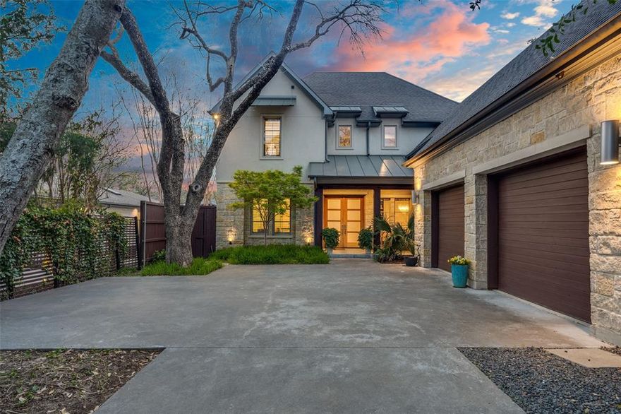 Welcome to your dream home nestled in the highly sought-after neighborhood of Bluffview! This custom-built home by Mark Molthan boasts an unrivaled location and an array of luxurious updates that are sure to exceed your expectations. Situated on an expansive, deep lot, this property offers unparalleled privacy and tranquility in the heart of Dallas. Recent updates have been meticulously curated to enhance both the aesthetics and functionality of this home. The interior features hardwood floors throughout, creating an atmosphere of warmth and sophistication. Updated lighting fixtures illuminate each room, highlighting the impeccable craftsmanship and attention to detail. A new HVAC system ensures comfort and piece of mind year-round. Entertain guests effortlessly in the spacious living areas, where natural light floods through large windows, creating an inviting ambiance. The gourmet kitchen is a chef's dream, equipped with top-of-the-line appliances, custom cabinetry, and ample counter space for meal preparation and entertaining. Escape to the luxurious primary suite, complete with a spa-like ensuite bathroom and two walk-in closets. Additional bedrooms offer comfort and flexibility, ideal for accommodating family and guests. Outside, the turfed backyard provides a lush retreat for outdoor gatherings and relaxation. Located in the exclusive neighborhood of Bluffview, this home offers unparalleled access to top-rated schools, fine dining, shopping, and entertainment options. Don't miss your chance to own this exquisite property in one of the most coveted locations in town.