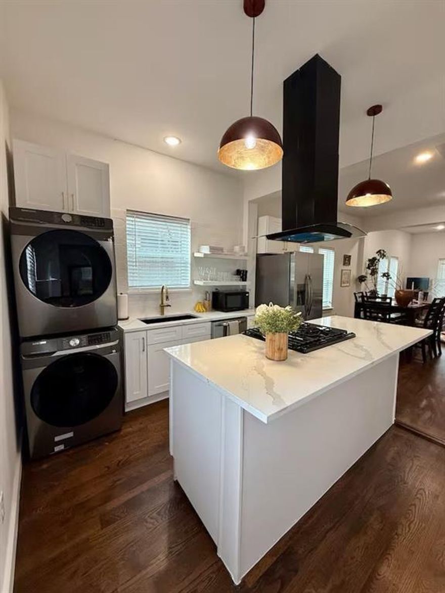 Completely renovated to the studs and thoughtfully rebuilt with today’s buyer in mind, this beautifully updated home at 606 E Woodard offers modern living just minutes from historic downtown Denison. Located in a rapidly growing area with convenient access to local shops, dining, schools, and Lake Texoma, this home combines character with peace of mind.

Major systems have been fully replaced, including plumbing lines, electrical, HVAC, and roof, providing confidence and long-term reliability. Inside, the open-concept layout creates a bright and welcoming flow throughout the living, dining, and kitchen spaces. Hardwood floors run throughout the home, complemented by new cabinetry, countertops, tile work, and updated hardware for a clean, cohesive design.

The exterior has also been refreshed, offering strong curb appeal and a move-in ready presentation. This is a rare opportunity to own a fully updated home in one of Denison’s most convenient and growing locations.

Previously operated as a short-term rental, the home offers optional income potential for buyers seeking flexibility, while remaining perfectly suited as a primary residence. Furniture and household essentials are available for conveyance, allowing for a seamless transition for those seeking a furnished or turnkey living opportunity.