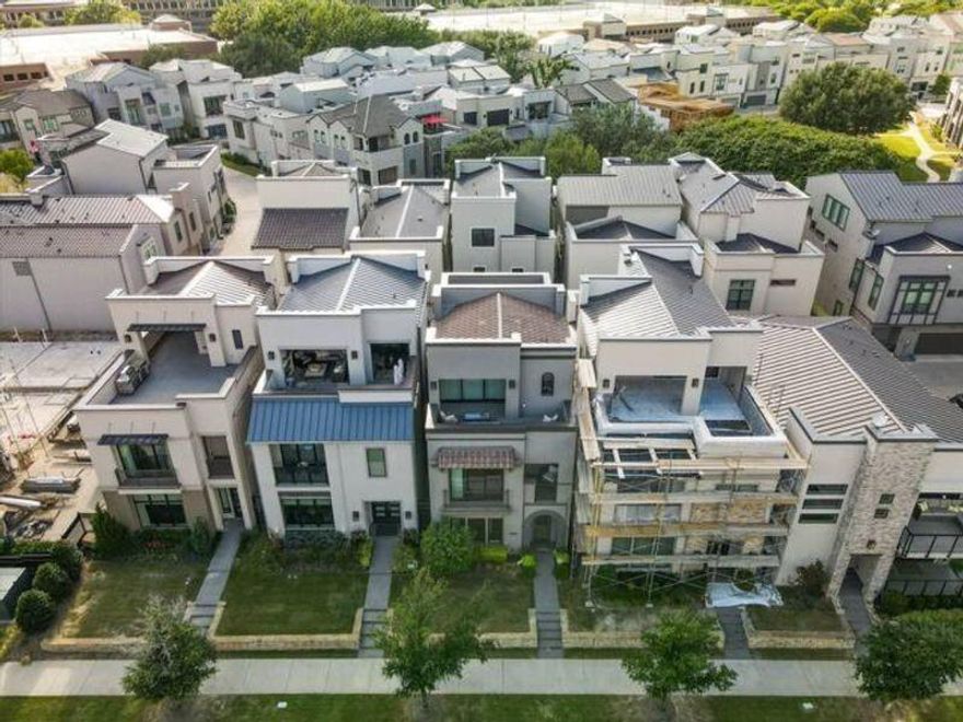 Remarkable luxury living in Legacy West and is located within a 5minute walking distance to some of the area's finest restaurants and shopping. This is a 3-story luxury home in the heart of Legacy West!  Enter through your 2car garage to the 1st floor where 2 of the 3 bedrooms are; 2nd floor is the gourmet kitchen, large island with quartz countertops, built-in refrigerator, wine frig, and walk-in pantry.   The open floor plan includes the family room, dining area, and sliding doors that provide lots of natural light.  The primary bedroom, large bathroom, and closet is the perfect floor plan.  The 3rd floor is the 2nd living room and is the perfect media room, office or play area, or both.  Open sliding doors to your large balcony with great views and privacy.   Can be rented with a fully furnished option.  Easy access to nearby highways. Must see.