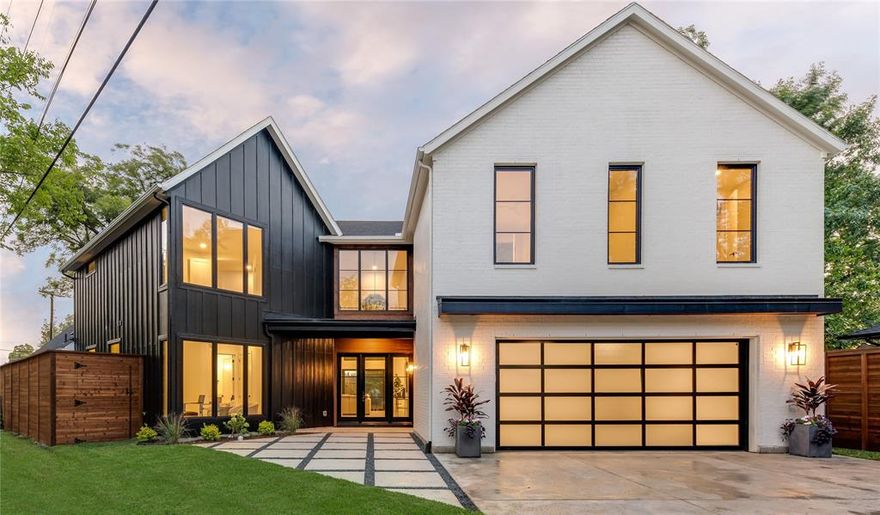 Discover a seamless blend of elegance and comfort in this stunning newly built masterpiece on an expansive quarter-acre lot. Immerse yourself in sophistication with 12-foot ceilings, walls of glass, European oak flooring, and a captivating floating wine wall. The grand entrance welcomes you to an open-concept kitchen that is bathed in natural light, highlighting porcelain countertops, European flat front cabinets, a top-of-the-line Monogram appliance package, and an 11-ft island. Boasting over 4500 sq ft, this home offers 5 bedrooms, 4.5 baths, a study, 2-car garage, and a game room. The primary wing, spanning nearly 1000 sq ft, features a sitting room, a luxurious en suite master bath, and a spacious walk-in closet. The veranda overlooking the oversized backyard serves as a stunning showstopper, perfect for creating a private oasis or hosting unforgettable outdoor gatherings. This is your opportunity to embrace the pinnacle of luxury living in the heart of Dallas.