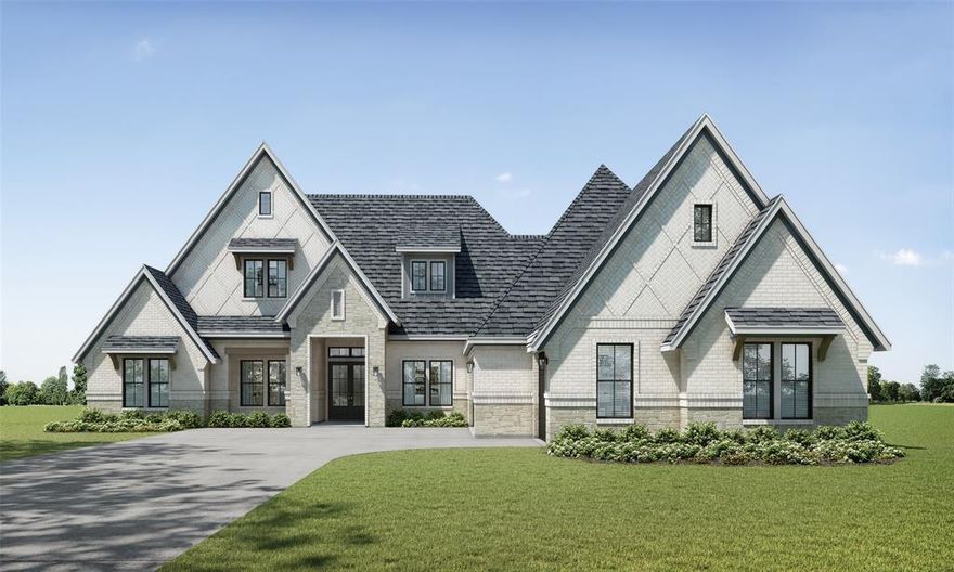 Wow! Capitol Hill a dream community! Where LUXURY LIVING meets the CHARM of yesteryear! Built on sprawling 1-acre lots, these exquisite country homes blend the timeless beauty of the Modern Farmhouse and Craftsman Styles, creating a gorgeous, picturesque landscape! Upscale streets, dotted with decorative lamp posts, make it feel like you’ve walked straight onto a movie set! Best of all - No HOA! So you can build a shop, apartment, or storage building, etc., on your 1 acre lot. This neighborhood is a RARE GEM. Pictures do not do it justice; you have to see in person!

The 'Summit' plan features: Gourmet kitchen, quartz countertops, built-in double ovens, gas cooktop. sliding glass doors lead to LARGE covered patio w fireplace. First floor primary bedroom has a large HIS AND HERS walk-in closets. Primary bath has free-standing tub & dual shower heads in the walk-in shower. ...This home has too many upgrades to list here!
