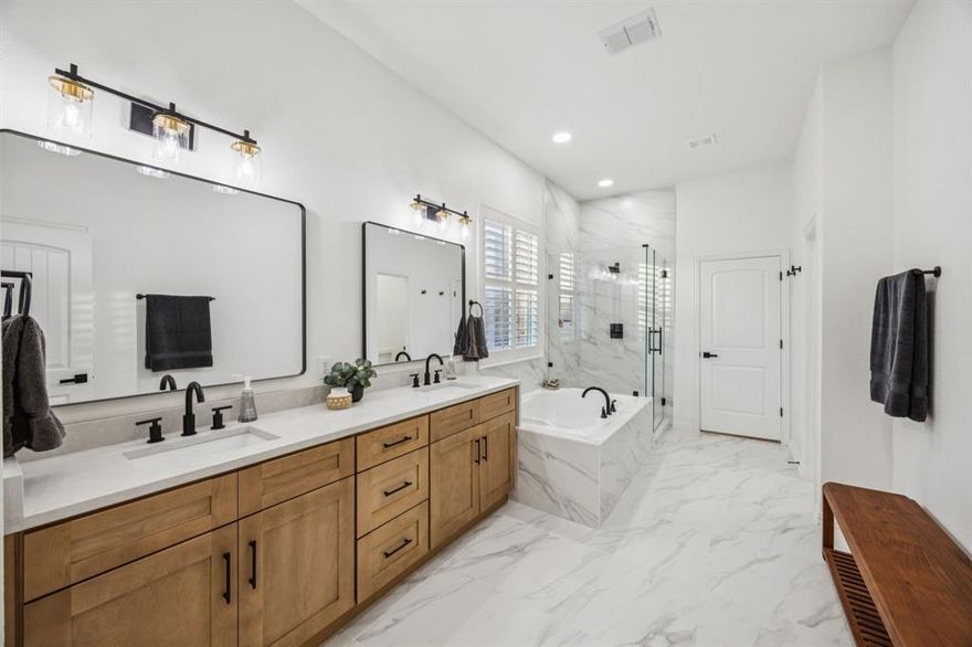 JUST REDUCED $10,000 — FULLY RENOVATED HOME IN STONEBRIDGE RANCH

This is a rare opportunity to own a truly fully renovated, move-in-ready home in the highly sought-after Stonebridge Ranch community (Frisco ISD), now offered at an even better value with a recent $10,000 price improvement. For a completely updated home with this level of finish, location, and lifestyle, this is an exceptional offering.

Located on a corner cul-de-sac lot in the desirable Aspendale neighborhood, this 4-bedroom, 3.5-bath home combines the feel of new construction with the charm and maturity of an established community. Nearly every inch of the home has been thoughtfully renovated to deliver modern style, comfort, and functionality.

Recent updates include new flooring, new interior paint, new fixtures, new front door, new appliances, new cabinetry in the kitchen and all bathrooms, and quartz countertops throughout. The stunning kitchen features a 9-foot quartz island, sleek cabinetry, and modern appliances, opening seamlessly to the spacious family room — ideal for entertaining.

The oversized primary suite offers a private retreat with a spa-inspired bathroom, while a dedicated home office provides work-from-home flexibility. Upstairs includes three additional bedrooms (one with an en-suite bath) plus a large game or media room. All bathrooms have been fully renovated with designer finishes. Major improvements include a 2019 roof and a recently replaced fence.?Enjoy the Stonebridge Ranch lifestyle with resort-style amenities including pools, golf, lakes, trails, and parks — along with top-rated Frisco ISD schools. The location is unbeatable: just 1 mile to H-E-B, 1.2 miles to Market Street, and only 0.5 mile to Gabe Nesbitt Community Park, the Apex Centre, and McKinney Pickleball & Tennis Courts.

Fully renovated. Prime location. Recent price improvement. This home offers outstanding value in one of McKinney’s most desirable communities — schedule your private showing today.