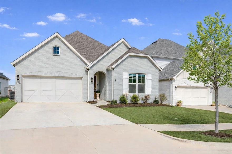 This 4 bedroom home has the perfect layout and the finishes really make it feel luxurious! Upon entering you have two bedrooms with a bathroom in between and just down the hall is the open concept kitchen and living space. The kitchen is a dream! The island is huge and it has plenty of cabinet space, plus the living room is cozy with a gas fireplace and lots of natural light. Just off the kitchen is an additional bedroom or a great place for an office. Tucked away on a private lot with no backyard neighbors, this home offers a peaceful setting while still being just minutes from highly acclaimed Aledo ISD schools and easy access to I-20. Located in the heart of Parks of Aledo, one of Parker County’s most sought-after communities, this is a wonderful opportunity to enjoy the lifestyle, amenities, and charm of the neighborhood at an exceptional value.