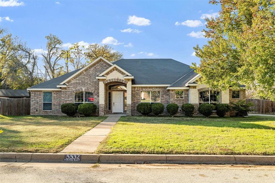 Welcome to your dream home at 5532 Chimney Rock Road! This stunning custom-built single-family residence features 4 spacious bedrooms and 2.5 elegant bathrooms, making it ideal for families of all sizes. Nestled in a well-established neighborhood, this property offers a perfect blend of comfort and style.

Step inside to discover a bright and inviting open floor plan, showcasing a contemporary kitchen equipped, ample cabinetry, and a charming breakfast nook. The living area is perfect for entertaining, with large windows that flood the space with natural light.

Retreat to the master suite, complete with a ensuite bathroom, offering a peaceful escape at the end of the day. The additional bedrooms are generously sized, providing comfort and versatility for family or guests.

Corner lot, Outside, enjoy a beautifully landscaped yard, perfect for outdoor activities or relaxing on the weekends. With easy access to local amenities, parks, and schools, this home truly has it all. on a great location, close to main highway quick access to main cities Dallas or Fort Worth

Don’t miss the opportunity to make this exquisite property your own!