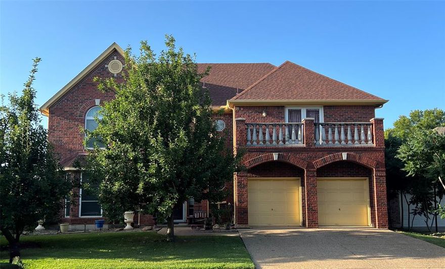 **MULTIPLE OFFERS RECEIVED**. GREAT OPPORTUNITY!! In a Highly Sought-After Woodbine Addition – Prime Location with Incredible Potential!Don’t miss this rare opportunity to invest in the desirable Woodbine neighborhood of Arlington, backing directly to Stovall Park and scenic greenspace with private backyard access to trails, open space, and recreation areas. This home is perfect for cash buyers, investors, or renovators looking for a project with great bones and the chance to unlock substantial value. The property needs updating and cosmetic repairs, but the big-ticket items are already in good condition, (roof, HVAC system, water heater), saving buyers on major expenses and allowing more room in the budget for cosmetic upgrades and design improvements. The home features a spacious layout with an impressive 21x15 primary suite that includes a 7x7 sitting area and bay window, a large gameroom with a brick pass-through fireplace, and a chef-style kitchen that overlooks the backyard and opens to the family room, ideal for entertaining or future open-concept remodeling. Enjoy the covered back patio with stately brick columns overlooking a sparkling diving pool, just waiting to be brought back to life for summer fun or buyer appeal. The home also includes decorative lighting, crown molding, French doors, and ample storage throughout. With strong comps in the area, the upside potential is high—whether you're flipping, buying and holding, or renovating for resale. Situated in a neighborhood known for its parks, trails, and proximity to schools and shopping, this property offers the perfect balance of location and opportunity. Schedule your showing today before you miss out on a great opportunity to own a home below market value!