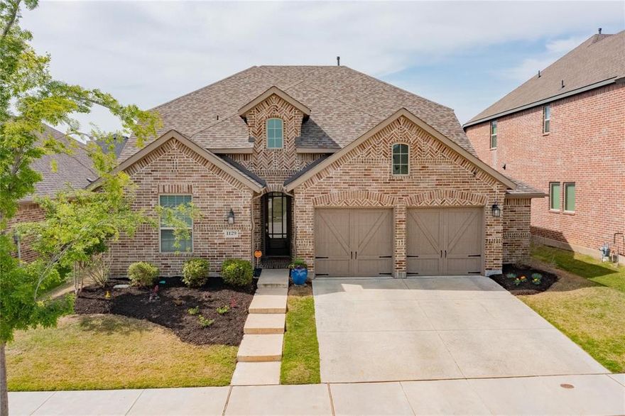 ARGYLE ISD. Gorgeous 2 story, 4 bedroom, 3 full baths, game room, entertainment room and study. Huge extended outdoor living, open floor plan with vaulted ceilings, and a 2.5 car garage! White shaker cabinets, tons of storage, wood floors on bottom level! Centrally situated in the Community of the year HARVEST, just blocks away from the new Argyle ISD (Argyle West) Elementary school. To Apply send TREC application to listing agent along with 2 month's pay stubs, and copy of driver's license for each prospective tenant over the age of 21. Will be available for showing on January 1, 2024.