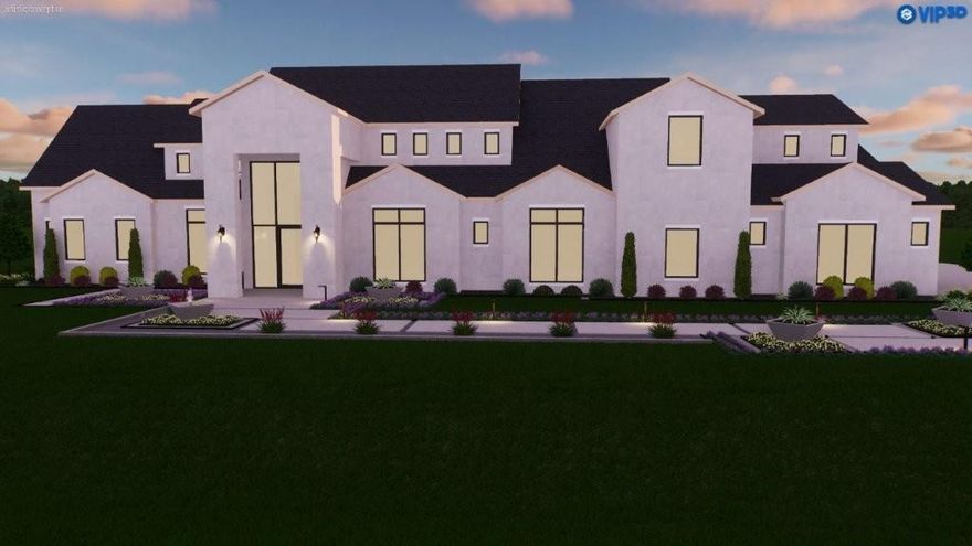 Welcome to 421 Calabrese Ct, a J. Anthony Custom Home under construction and located in the prestigious community of Fairview, within highly acclaimed Lovejoy ISD. This extraordinary property sits on a spacious lot and offers the perfect blend of luxury, functionality, and versatility.
The main residence features 5 bedrooms, 5 full and 2 half baths, and a spacious 4-car garage. Designed for both comfort and entertaining, the open-concept layout is complemented by top-of-the-line finishes, soaring ceilings, and thoughtfully designed living spaces throughout. A gourmet kitchen, spa-inspired primary suite, and expansive living and dining areas make this home ideal for modern living. A pool rendering and plan are available for buyers to preview, allowing you to envision your own backyard oasis. Adding even more flexibility, the property includes a separate casita or guest home, offering 1,142 sq ft of private living space complete with 1 bedroom, 1.5 baths, a full kitchen, living area, and its own dedicated 2-car garage perfect for multi-generational living, guests, or a private home office. This one-of-a-kind property offers the best of Fairview living with excellent schools, shopping, dining, and quick access to major highways, all while enjoying the privacy and tranquility of an exclusive neighborhood.