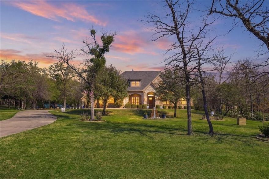Located in the gated community of La Cantera West, this one-acre property offers space, privacy, and a highly functional layout. The home features five bedrooms—all on the first floor—and four full bathrooms. The open-concept kitchen, dining, and living area is anchored by a beautiful living room with vaulted ceilings, wood beams, and a stone fireplace.  Upstairs, you’ll find two separate bonus rooms along with a full bathroom—perfect for a media room, office, craft space, or additional living area. The property also includes a three-car garage and a well-equipped workshop out back, ideal for storage, hobbies, or projects. A thoughtfully designed home with flexible spaces, set on a full acre in one of the area’s most desirable gated communities!