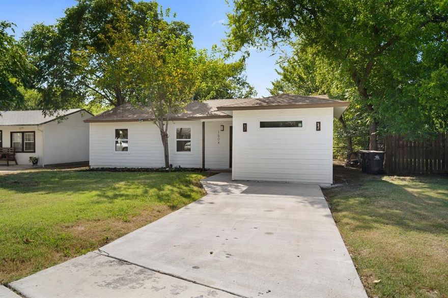 Welcome to your beautifully updated 4-bedroom, 2-bathroom home in the heart of Arlington. This property has been thoughtfully renovated from top to bottom, blending modern finishes with lasting quality. Step inside to find fresh texture throughout, new interior and exterior paint, and brand-new flooring with updated baseboards, doors, and windows. The kitchen has been completely transformed with new cabinets, quartz countertops, and stainless-steel appliances. Major updates include repaired foundation, updated electrical and plumbing, new concrete driveway & a New HVAC System with ducts. The spacious backyard offers plenty of room for entertaining, gardening, or simply relaxing. Conveniently located near highways, shopping, and Arlington’s entertainment district, this move-in ready home is a rare find you won’t want to miss!!