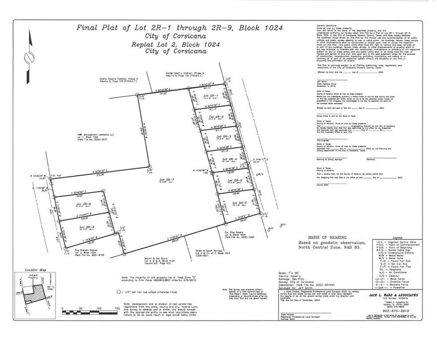 Great investment opportunity! 6 Lots have been approved through the city allowing duplex and triplex.