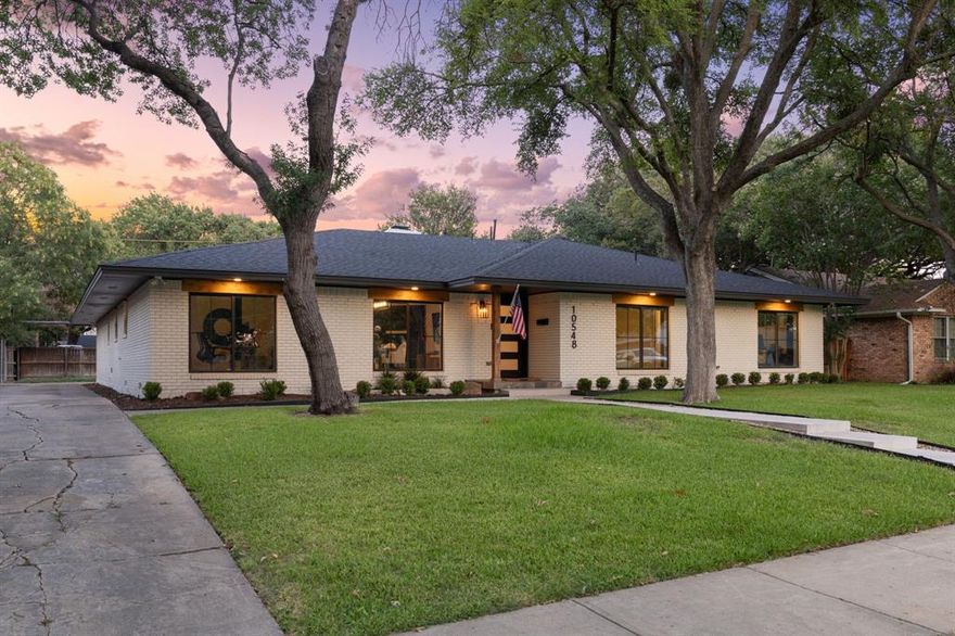 A striking modern ranch in Sparkman Club within 1 block from the clubhouse! Taken to the studs and reimagined with today's luxury finishes, open concept living, generous bedrooms and a gourmet kitchen highlighted by an expansive waterfall leathered countertop island. The newly designed home features a private office framed with iron-and-glass sliders, an expansive family room with decorative fireplace that flows beautifully into the kitchen, dining and secondary lounge space, all enjoying the backyard views, pool-spa retreat. The generous primary suite is tucked away on it's own wing with luxury spa bath including marble shower, soaking tub, dual sinks and large walk-in closet. Three secondary suites with private walk-in closets, a stunning designer bath with shower, and a shared bath with beautiful vanity with double sinks. Replaced roof, windows, doors, HVAC, plumbing, electric, sheetrock, wood flooring, carpet, appliances, reconfigured kitchen and baths, making this the perfect move-in ready home in the much loved Sparkman neighborhood and community. Enjoy your very own sparkling large pool and spa or steps away to the tennis-pickleball courts, community pool and activity center at the clubhouse, surrounded by the best neighbors!
