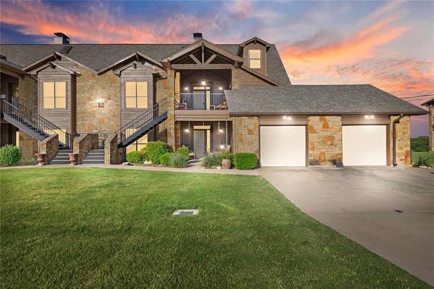 Welcome to your serene lakeside retreat! This charming second-floor condo offers 3 beds and 3 baths, ideal for relaxation or hosting guests. Fully furnished with modern amenities, the spacious living area invites you to unwind by the fireplace or dine in style. Outside, a private patio boasts breathtaking views. Enjoy resort-style living with pool access and a fitness center in a neighborhood nestled beside a lush golf course. The golf course is conveniently located within the same neighborhood, ensuring easy access for avid golfers. Whether for a weekend getaway or year-round sanctuary, this oasis promises serene living amidst a golfer's paradise.