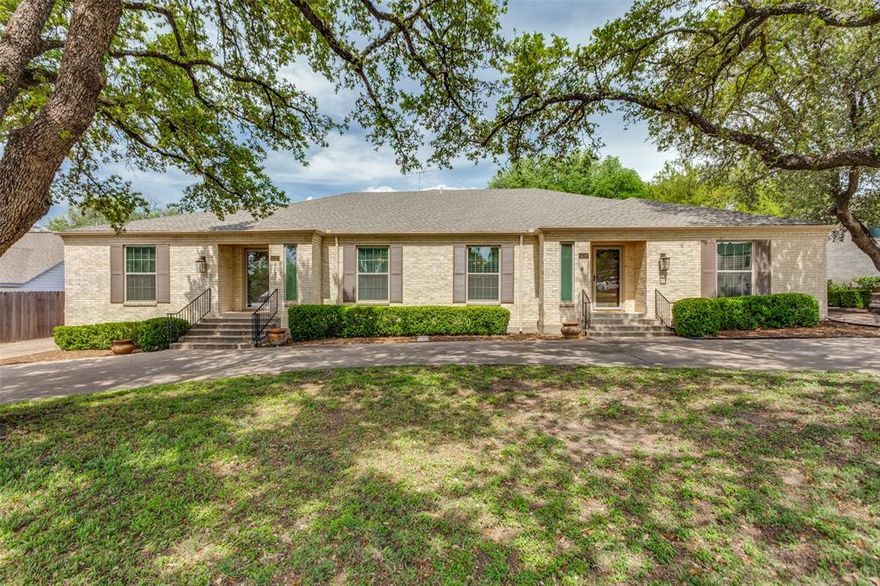 Buy one half or the entire duplex, which has not been on the market for 25 years. See the 5120 & 5116 Lovell individual listings. All new windows, shutters, storm door, and front paint have just been completed. This beautifully updated duplex is one of two full duplexes on this block that were custom-built by famed Fort Worth grocer Roy Pope for his family members.