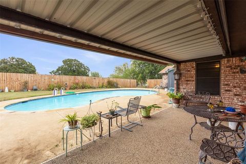 A home in Weatherford