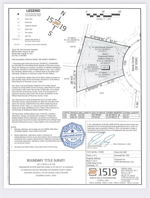 Tanglewood Estates - Land