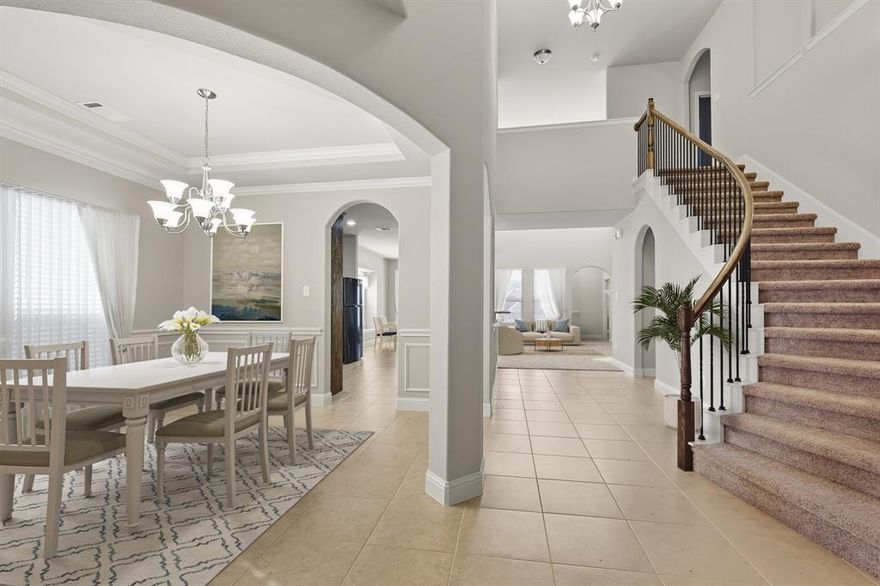 Nestled in the hills of Benbrook, just a short drive from downtown Fort Worth and Eagle Mountain Lake, you'll find this spacious home to be just what you're looking for. This peaceful retreat has 2,944 sqft of thoughtfully designed living space. Whether you're looking for the perfect work from home space or just the right sized bonus room for game nights, you'll find it here! The vaulted ceilings allow for tons of natural light and bring an open feel that's great for entertaining. You'll have plenty of room to gather in the ample kitchen with granite counters and a bar for casual dinners. With four generously sized bedrooms and three and a half bathrooms, you'll have plenty of space for relaxation and comfort. You'll also enjoy the peace of mind of having brand new carpet throughout. The main floor primary suite features an ensuite bathroom with a separate shower, offering a private retreat. Wind down at the end of the day on the charming patio. Experience the perfect blend of elegance and functionality in this beautiful Fort Worth home. Don’t miss the opportunity to make it yours today!