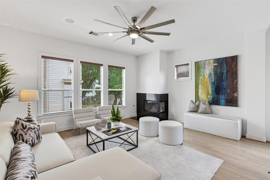 **12 MONTHS OF PREPAID HOA DUES** Welcome to this thoughtfully renovated Carreras Townhome. This residence features ample natural light and has undergone comprehensive updates with attention to quality and detail. The open concept main level is appointed with hardwood floors and a combined living and dining area, providing an excellent setting for gatherings. The chef’s kitchen is equipped with granite countertops, stainless steel appliances, and an expansive island. The generous primary suite includes a well-appointed bath with abundant natural light and a versatile sitting area suitable for an exercise room or office. Located in a quiet section of the neighborhood, the property offers a large private backyard that accommodates pets, outdoor dining, and relaxation. This home is conveniently situated near Cedar Springs, Oaklawn, Medical District, and downtown. For further insight into the property, please view the VIRTUAL TOUR.