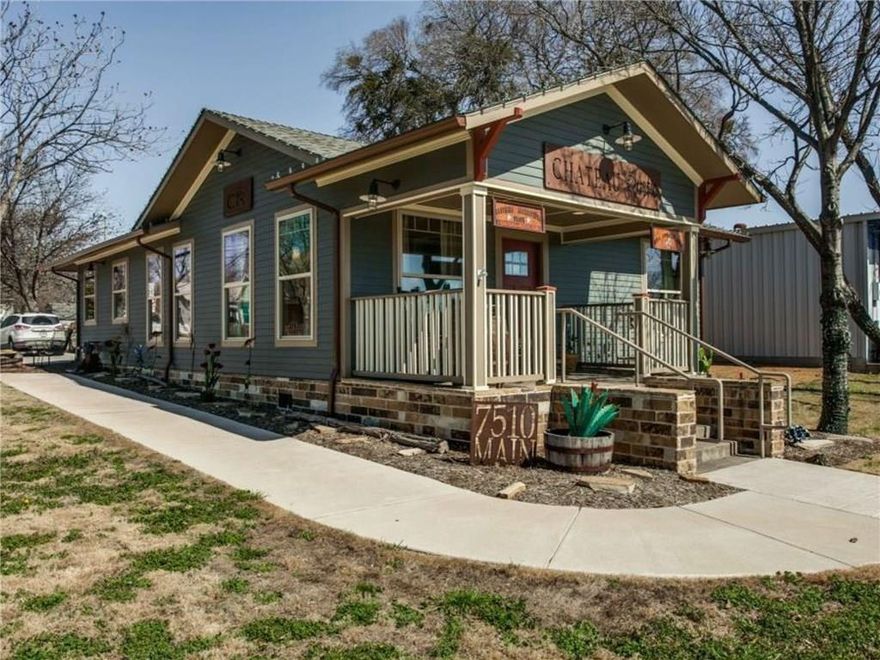 Opportunity knocks! This .25 acre hard corner is a high visibility lot with a range of possibilities for development. Redevelopment of living and retail all around and blocks from Frisco Square.  Tenants are month to month. DO NOT DISTURB TENANTS.