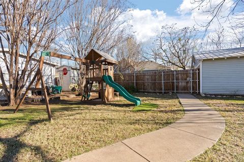 A home in Cleburne