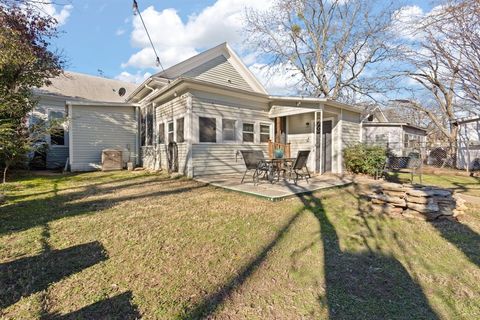 A home in Cleburne