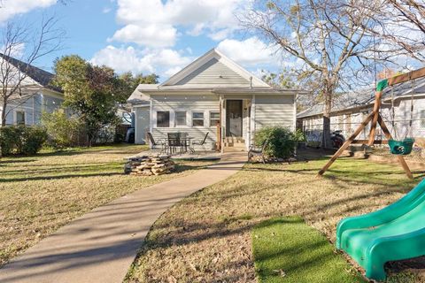 A home in Cleburne