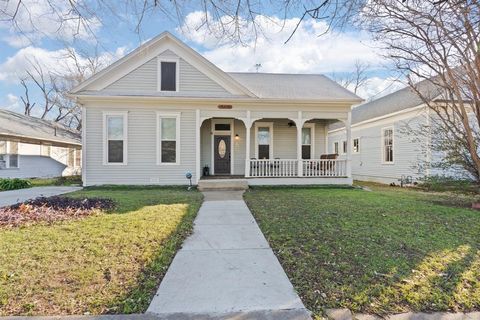 A home in Cleburne