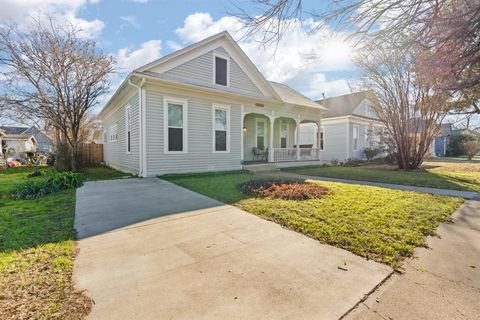 A home in Cleburne