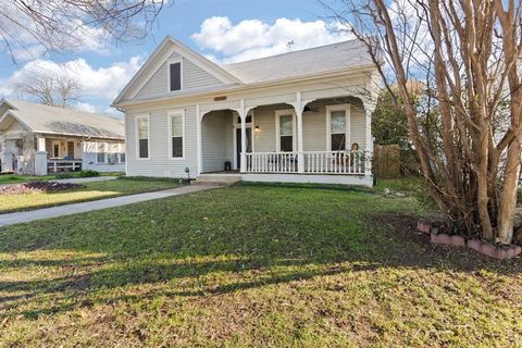 A home in Cleburne