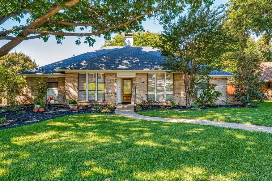 This property is an absolute show stopper and is ready for new owners!  Four bedrooms, three full bathrooms with an open living concept completely updated and move-in ready.  The kitchen is absolutely gorgeous with custom cabinetry and inset doors, natural stone countertops, stainless steel double ovens and a gas cooktop.  All bathrooms haven been completely updated.  Bedroom 4 offers an en-suite bathroom.  The primary bedroom has a private en-suite bath, 2 walk-in closets and private access to the backyard.  There is a 2 car garage with automatic door, beautiful landscape and private backyard and so much more.  This is one that you truly do not want to miss!