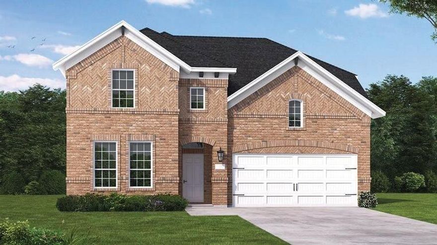 MLS# 20985435 - Built by Coventry Homes - Const. Completed Sep 28 2025 ~ Step into over 3,000 square feet of elevated living in this stunning two-story masterpiece, where luxury meets everyday comfort. You're greeted by dramatic 19-foot ceilings in the great room, creating a sense of grandeur and light. Rich luxury vinyl plank flooring flows seamlessly through the main living areas, offering a stylish and low-maintenance foundation for daily life. At the heart of the home, the chef-inspired kitchen is a dream come true—highlighted by natural stone countertops, ample custom cabinetry, and elegant finishes that make every meal feel special. The luxurious primary suite is your private retreat, featuring a spa-worthy ensuite with a soaking garden tub, walk-in shower, and generous closet space. Outside, a spacious covered patio invites you to relax with your morning coffee or take in golden-hour sunsets. Visit today!