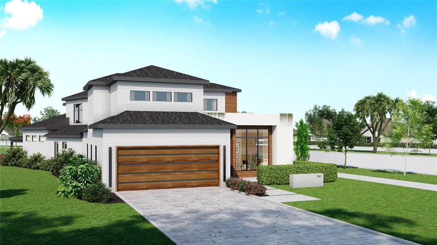 INTRODUCING LOS RIOS CROSSING – PLANO ISD, NEW MODERN DESIGNS! SIX BUILD-TO-SUIT LOTS AVAILABLE! Experience modern luxury in this stunning new construction home, set on an expansive oversized lot designed for elegance and functionality. Featuring sleek architectural details and an open-concept layout, the home seamlessly blends spacious living areas with a bright, inviting atmosphere. The soaring two-story family room is bathed in natural light from expansive windows, while a dramatic floating staircase enhances the contemporary design. Sliding glass doors in the living area create a seamless transition to outdoor spaces, perfect for entertaining or relaxing. The pool-sized backyard offers endless possibilities for outdoor enjoyment. The oversized chef’s kitchen is a centerpiece, featuring a two-tiered island, built-in refrigerator, peek-a-boo counter windows, and a spacious pantry with room for a secondary kitchen setup. The primary suite overlooks the backyard and features a spa-inspired bath with a standalone tub, dual vanities, and a seamless glass shower. A versatile second bedroom on the main floor can serve as a private office, complete with corner windows that accentuate the modern design. Upstairs, the game room opens to a rooftop patio, providing the ideal retreat for entertaining or relaxation. Currently in the early stages of construction, select design finishes can be customized, and upgrade options are available to add additional square footage, including a fifth bedroom and dedicated media room. Estimated completion: April 2026. Address not yet on maps; development is on the west side of 3411 Los Rios Blvd