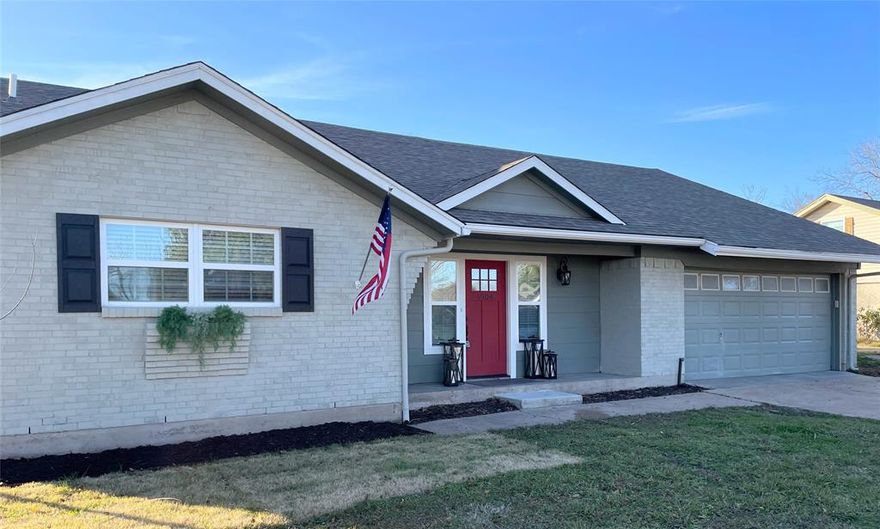 From the front elevation, the size of this home is deceiving! It's over 2500sf and renovated from top to bottom!  Downstairs you'll find 3 bedrooms, 1 with a private, full bathroom.  Great for a mother-in-law bedroom or a teen looking for extra privacy.  The kitchen is light and bright with all new appliances, granite and cabinets galore.  The living area off the kitchen has French doors that open to a deck, a beautiful pool with spa and a huge covered gazebo.  This house is built for entertaining!  But there's more.  Upstairs is your primary bedroom retreat with an attached office or nursery, walk-in closets and a full bathroom.  Roof 2023, HVAC 2023 with 2 year warranty, foundation 2023 with transferable warranty and all new pool equipment and skimmer.  Across the street is Bowie Elementary and United Presbyterian Church.  Come see this beautiful, family home today!

Agent is owner of the property.
