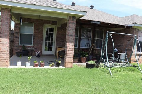 A home in Cleburne