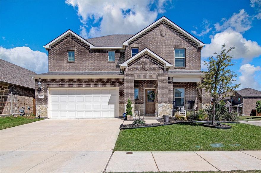 This exceptional 3-bedroom, 2.5-bath home is tucked inside one of North Fort Worth’s most sought-after communities, delivering a space and layout that give endless possibilities for personalization.

Step inside to a versatile front formal living, dining, or flex space that can adapt to your needs: home office, formal sitting or dining area, you name it. The main living area opens seamlessly to the dining and kitchen spaces, creating an easy, natural flow for everyday living and entertaining.

The kitchen is the heart of the home, featuring modern cabinetry, speckled granite countertops, updated appliances, and a center island with a breakfast bar. Luxury vinyl wood flooring adds durability and style, while carpeted areas provide comfort where it counts.

Upstairs, the generously sized primary suite offers a private retreat with dual sinks, an oversized walk-in shower, and a spacious walk-in closet. Just off the expansive upstairs living area, ideal as a game room or media space, you’ll find two secondary bedrooms with ample closet space and a well-appointed full bath.

Beyond the home itself, the community amenities elevate the lifestyle: a beautiful amenity center, sparkling pool, scenic pond with fishing, jog and bike trails, and a charming park for outdoor enjoyment.

This is more than a house, it’s a smart layout, a prime location, and a neighborhood that makes coming home feel right.