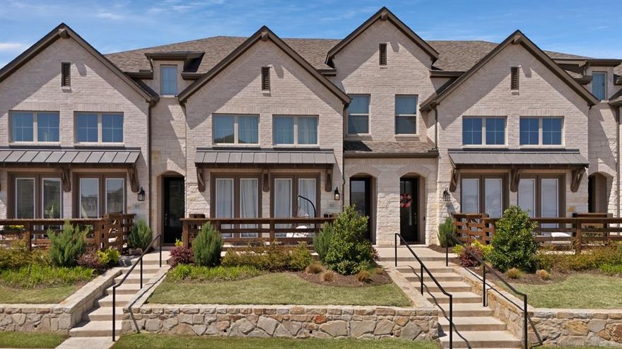 Discover effortless living in this beautifully designed Highland Homes townhome, nestled in the highly desirable community. This two-story residence offers modern elegance, spacious living, and low-maintenance convenience.

Step inside to find an open-concept layout filled with natural light, soaring ceilings, and a welcoming atmosphere perfect for both relaxing and entertaining.
The heart of the home features sleek quartz countertops, stylish designer cabinetry, a walk-in pantry, gas range, built-in microwave, and a generous island with breakfast bar
Enjoy smart home capabilities and energy-efficient features

Enjoy resort-style amenities, including scenic hike and bike trails, lush neighborhood parks, and over 450 acres of green space—all designed for an active and connected lifestyle. Situated in the McKinney Independent School District,  zoned for top-rated schools