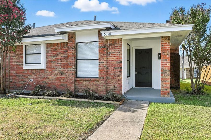 This newly renovated 2-bedroom, 1.5-bath home is move-in ready and waiting for its new owner! Thoughtful updates include brand new roof, fresh interior paint, new flooring throughout, updated light fixtures and ceiling fans, and fully redesigned kitchen and bathrooms.

The kitchen features sleek quartz countertops, a stylish honeycomb backsplash, stainless steel appliances, and elegant gold hardware. The full bathroom offers a spacious vanity with quartz countertops, dual mirrors, and newly tiled shower with updated fixtures. The primary bedroom is generously sized and includes a private half bath for added convenience.

Step outside to enjoy a large covered patio along with covered parking for two and built-in storage. Situated in the highly sought after Martin High ISD, this home offers convenient access to a variety of nearby dining and shopping options!