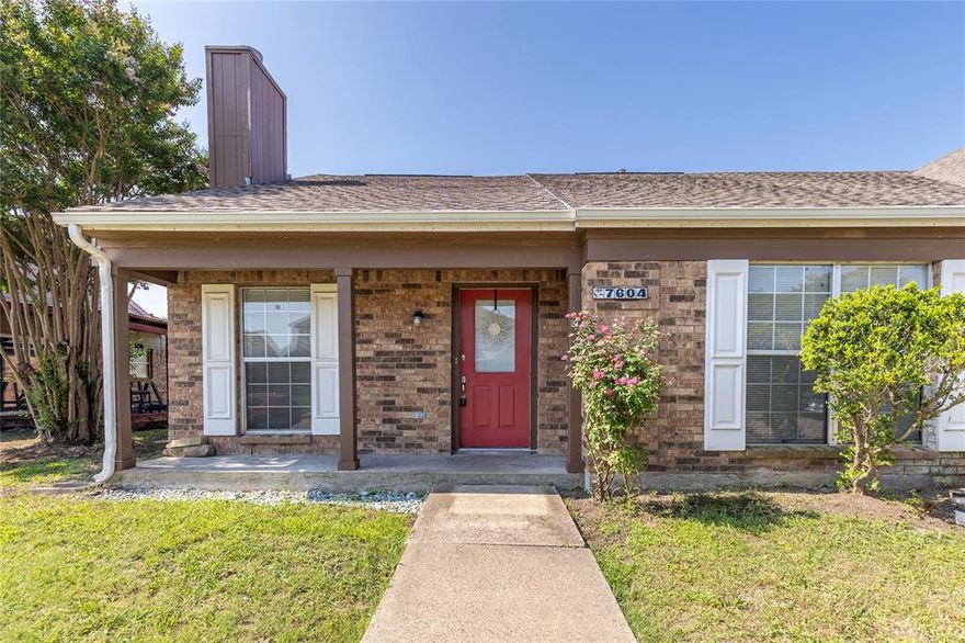 It’s not every day you find a home in this part of Rowlett that feels comfortably livable and wonderfully affordable, making it an easy match for anyone wanting a welcoming place without stretching beyond their comfort zone. Nestled in a quiet neighborhood, this home offers a layout that opens naturally from one space to the next, creating an inviting flow for both unwinding at the end of the day and hosting the people you enjoy most. Light filters into the main living area, giving it an open, airy feel, and the adjoining kitchen keeps everything within reach—cooking, conversation, and connection. The attached garage adds extra convenience, while the private backyard is just the right size for letting pets roam, sipping morning coffee outdoors, or tending a small garden through the seasons. Inside, you’ll find practical comforts such as central air, included kitchen appliances, and laundry hookups—thoughtful touches that make everyday living easier. The manageable lot size means less time on maintenance and more time to simply enjoy the space around you. Close to shopping, dining, parks, and major roadways, the location blends neighborhood calm with quick access to everything Rowlett and the surrounding communities offer. If you're looking for a welcoming home in a friendly setting—with a layout that supports comfort, ease, and everyday living—this one is worth a visit. Come see how it feels in person.