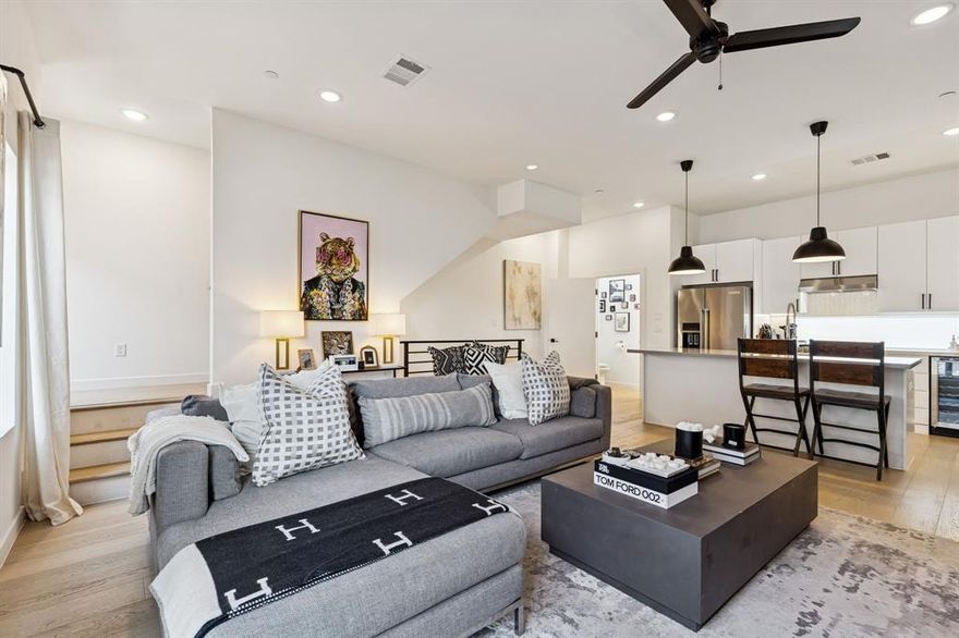 Welcome to this beautifully maintained three-story townhouse-style condo in the heart of East Dallas. Offering the perfect blend of space, functionality, and value, Unit 202 features an open-concept main living area with abundant natural light, hardwood floors, and a seamless flow ideal for both everyday living and entertaining.

The kitchen is thoughtfully appointed with stone countertops, stainless steel appliances, and an upgraded refrigerator that conveys with the property. A premium stackable washer and dryer set also remains, providing convenience and added value.

Each level offers privacy and flexibility, with spacious bedrooms, generous closet storage, and well-appointed bathrooms. The attached garage and additional storage enhance the practical appeal of this lock-and-leave residence.

Ideally located just minutes from Lower Greenville, Knox-Henderson, and Downtown Dallas, this home offers walkability to local dining, shopping, and entertainment while maintaining a quiet residential feel.

An exceptional opportunity to own a stylish, move-in ready condo in one of Dallas’ most desirable urban neighborhoods.