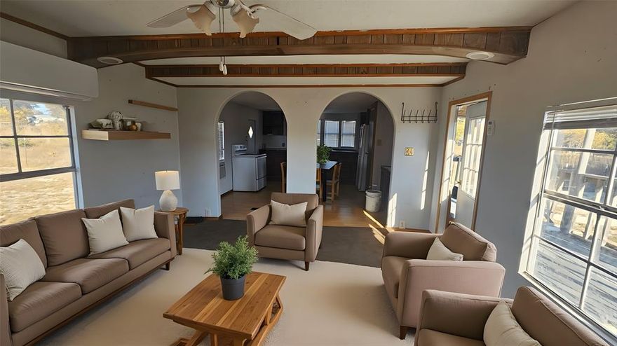 Investor Opportunity!
Unlock the potential of this 1.4 acre property just outside city limits featuring two mobile homes and multiple income streams. One mobile home is divided into two units, a 1 bedroom 1 bath and a 2 bedroom 1 bath, each with a private entrance, one side with a carport and the other with a deck. The second mobile home offers 2 bedrooms, 2 bathrooms, and a spacious living and dining area with a covered front deck.
This is a rare chance to own a versatile, high demand investment property with space, privacy, and strong cash flow potential. Endless possibilities, do not miss out.

¡Oportunidad para Inversionistas!
Aproveche el potencial de esta propiedad de 1.4 acres fuera de los límites de la ciudad que cuenta con dos casas móviles y múltiples fuentes de ingreso. Una de las casas móviles está dividida en dos unidades, una de 1 recámara y 1 baño y otra de 2 recámaras y 1 baño, cada una con entrada privada; un lado cuenta con cochera y el otro con terraza. La segunda casa móvil ofrece 2 recámaras, 2 baños y una amplia sala y comedor con terraza cubierta al frente.
Una oportunidad única de tener una propiedad versátil y de alta demanda, con espacio, privacidad y excelente potencial de flujo de efectivo. Opciones infinitas, no deje pasar esta oportunidad.