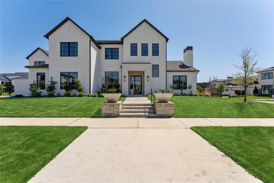 Live luxuriously in the heart of vibrant Frisco in this breathtaking custom residence by Crest Custom Homes, nestled within the exclusive 24-hour guard-gated community of Hills of Kingswood. Just moments from The Star, Legacy West, and Stonebriar Country Club, this home embodies refined elegance and high-end living.

Every inch of this home is custom-crafted with designer finishes and bespoke touches: rift white oak cabinetry and beams, smooth wall finishes, white oak floors, zellige, porcelain and hand painted tiles, with no two rooms alike. The chef’s kitchen is a showstopper with quartzite countertops, inset cabinetry, a massive island and venthood, Wolf and Sub-Zero appliances, including a 48” professional range and dual dishwashers, with a prep kitchen perfect for entertaining.

The serene primary suite is a sanctuary of its own, featuring a private coffee bar, spa-like bathroom with oversized shower and soaking tub, and dual custom closets designed for luxurious functionality.

Upstairs, enjoy a fully appointed game room and bar, private gym, media room, and three spacious guest suites—perfect for hosting or relaxing in style.

Blending modern sophistication with warm transitional style, this light-filled estate is thoughtfully designed for both everyday comfort and upscale entertaining —it’s a masterclass in design and craftsmanship, offering an unparalleled lifestyle in one of Frisco’s most coveted neighborhoods.