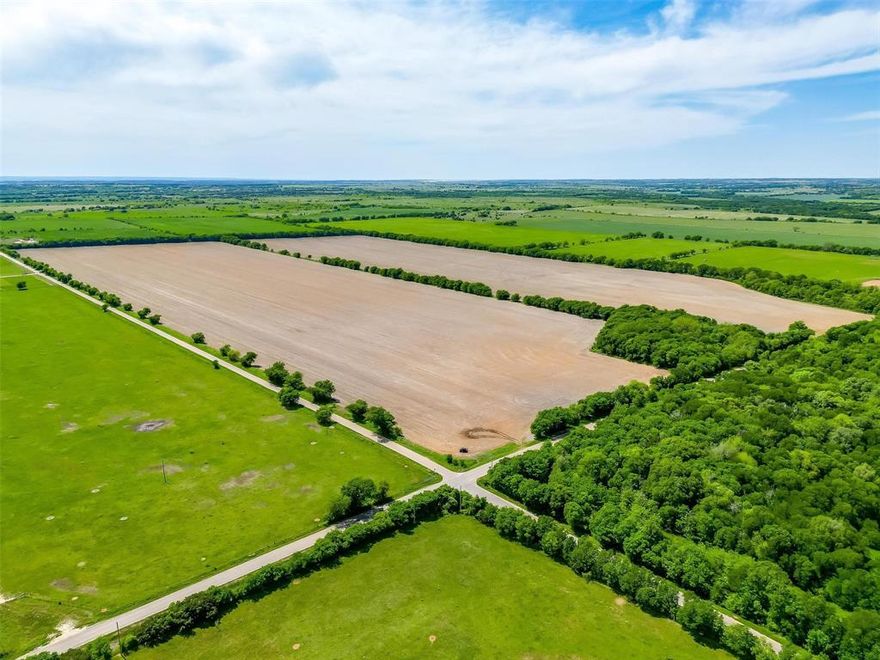 Almost 200 acre Nolan River farm that’s been in the family since the 1920s. Incredible investment or development opportunity.  10min to Cleburne, 14min to the CTP, 40min to Fort Worth, close to hwy 360, I35W, & hwy 67. It’s surrounded with native pecans and tall trees with road frontage on 2 sides. View the aerial video to see the natural beauty of the landscape.  Rio Vista is only 1.5 miles, many state parks that access the beautiful bluffs and the Brazos River are near.  Nolan River is across the road and that portion of the property is included!  See survey.  The property is flat and is prime for development.  It’s leased, planted in milo & ag exempt. The family were early settlers to the area.  One even signed the The Texas Declaration of Independence; they were soldiers, legislators, ministers, and have deep roots in Johnson County. Don’t miss the chance to scoop up a large piece of investment land in the developing area of Johnson County with prime road frontage and access.