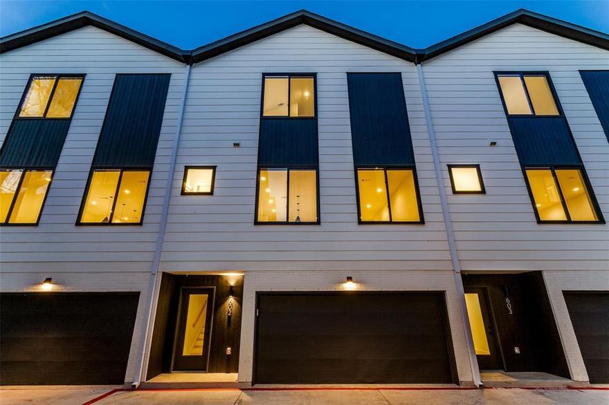 Brand new luxury townhome community from The Collection featuring high-end finishes, a smart home package & superior energy efficiency. This fabulous townhome offers a dedicated office space & a two-car garage on the first level. Head upstairs to the expansive living spaces with an open floor plan, complemented by beautiful hardwood floors & soaring windows that flood the rooms with natural light. Enjoy the chef's kitchen, equipped with a sprawling island, stunning wood cabinetry, quartz countertops, pantry & high-end appliances. Retreat to the primary suite, where vaulted ceilings, a spacious bedroom, a walk-in closet & a spa-like bath await. Effortlessly manage your smart home with the Brilliant Smart Home hub or app, allowing you to control lights, the Ring doorbell, Ecobee thermostats & built-in Sonos speakers with ease. Located near some of the city's finest bars, restaurants, shops, & parks.