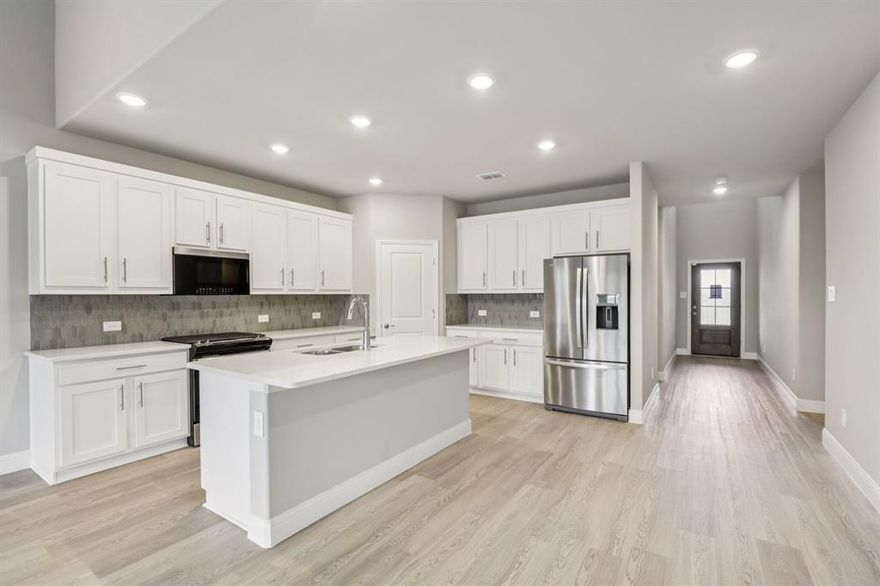 BRAND NEW energy - efficient home Jan 2026! Skip the theater and enjoy movie night at home from the comfort of the Kessler's second-story game room. White cabinets with veined white quartz countertops, tan tone EVP flooring with gray beige tweed carpet.  Lakehaven is a master-planned community located at the edge of Lavon Lake, featuring all of the modern amenities. Family time will turn into lake time during the warm Texas summers. The Spring Series will boast six floorplans from our National Park Collection that range in size from approximately 1,270 sq. ft. to 2,255 sq. ft. Each of our homes is built with innovative, energy-efficient features designed to help you enjoy more savings, better health, real comfort and peace of mind.